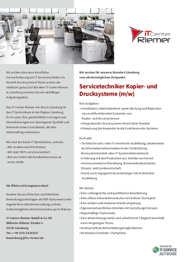 WIR BRAUCHEN VERSTÄRKUNG