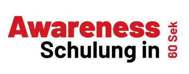 Awareness Schulung in 60 Sekunden 