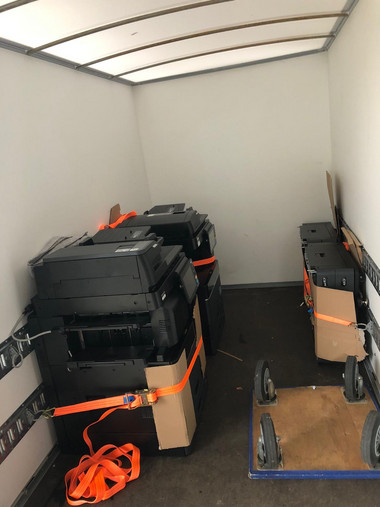 Auslieferung Multifunktionsdrucker