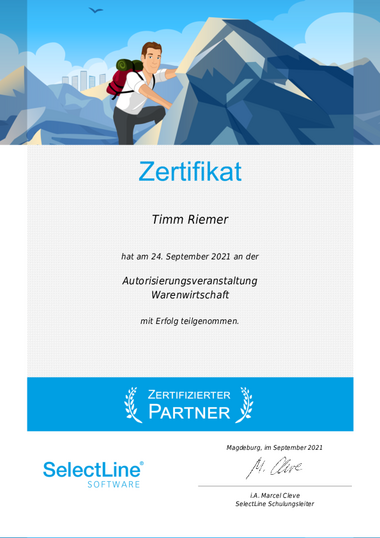 Zertifizierter Partner