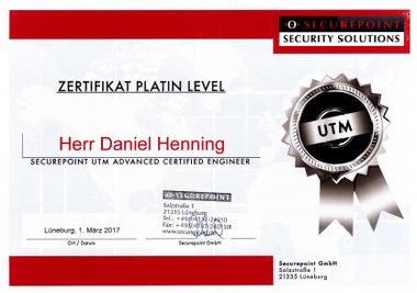 Securepoint Advanced Certified Engineer