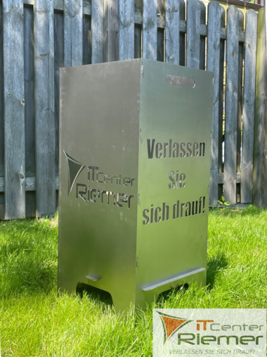 Neue Feuertonne