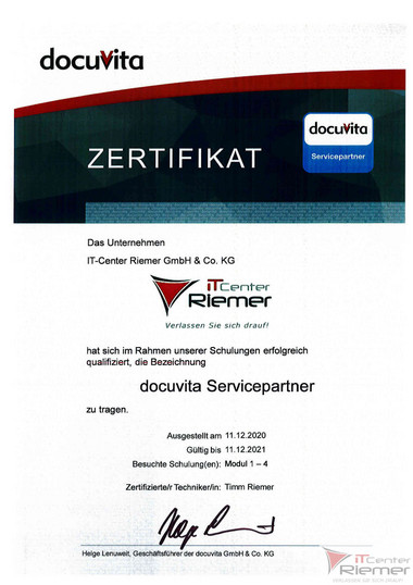 docuvita Servicepartner