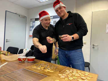 In der Weihnachtsbäckerei, gibt es manche Leckerei!