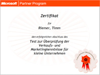 Microsoft Partner Programm Microsoft Partner Programm